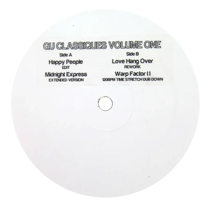 Glenn Underground: Classiques Vol.1 (Happy People, Love Hangover) Vinyl 12″