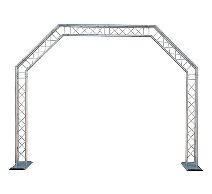 Global Truss ARCH/SYSTEM, F23 Arch Style Portable Truss System – 10 x 8 FT