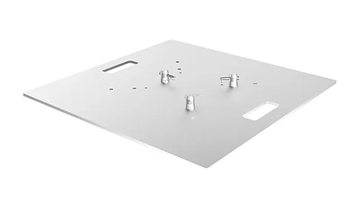 Global Truss BASE PLATE 30X30 F33, Aluminum Base Plate for F33 – 30×30 Inch