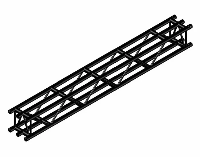 Global Truss DT36-250-BLK-MTE, Truss Segment with Six Main Cords 8.2 ft – Black