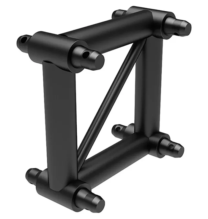 Global Truss SQ-29125P-BLK, 125mm Truss Spacer – Black