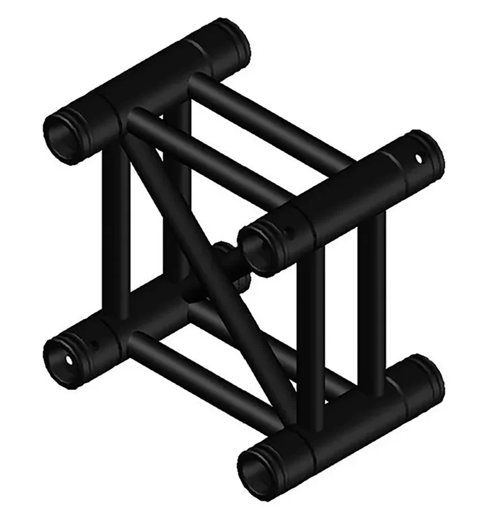 Global Truss SQ-2921P-BLK, 210mm Heavy Duty Truss Spacer – Black