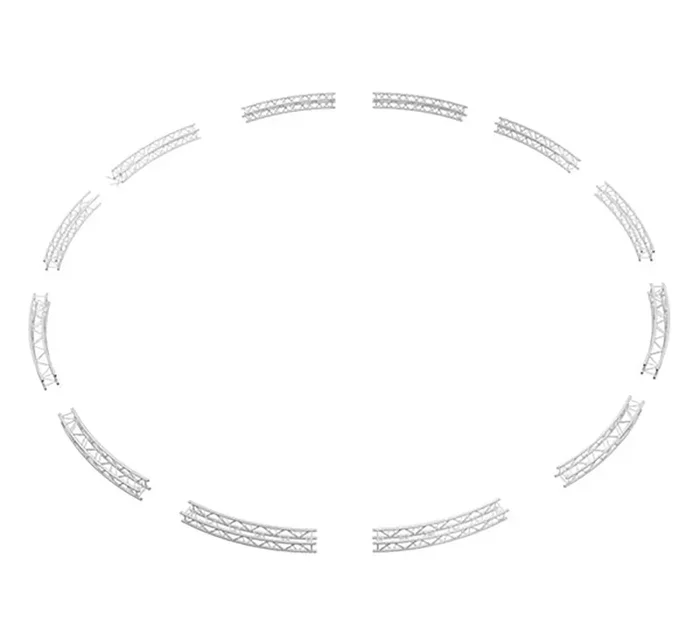 Global Truss SQ-C10-30-KIT, OD Box Circle – 32.8 ft