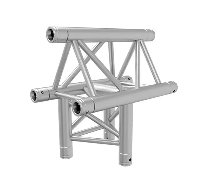 Global Truss TR-4096H-O, Three Way Triangular Horizontal T-Junction Apex Out for F33 Triangle Truss