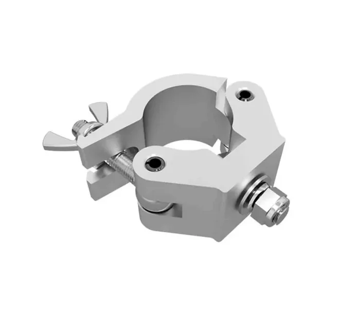 Global Truss X-PRO CLAMP, Extra Heavy Duty 2-Inch Pro Clamp – Silver