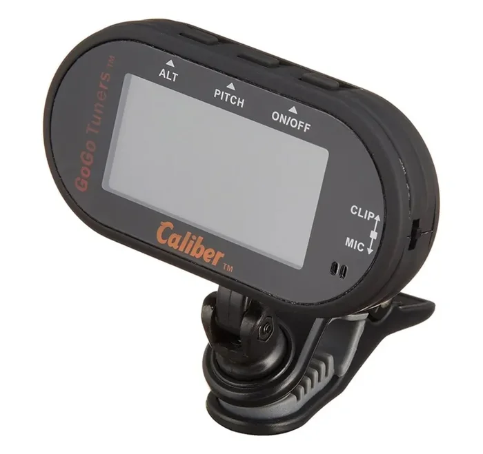 Gogo Tuners Caliber Clip-On Chromatic, Guitar, Bass, Violin, Viola Tuner