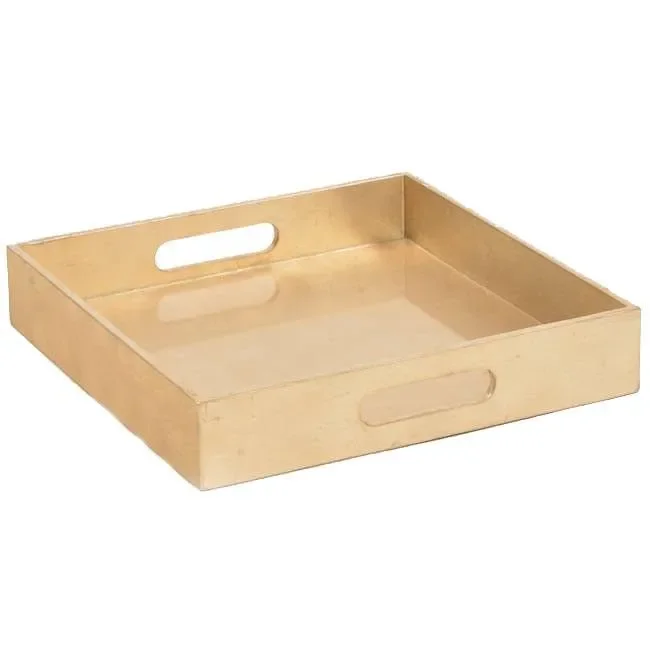 Gold Square Hi-Gloss Tray (A+D)