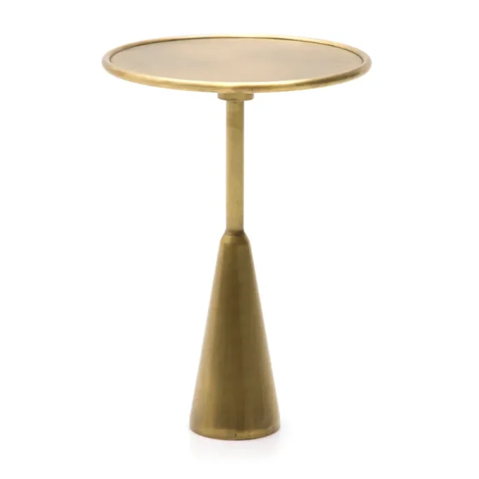 Gold Symbal Side Table