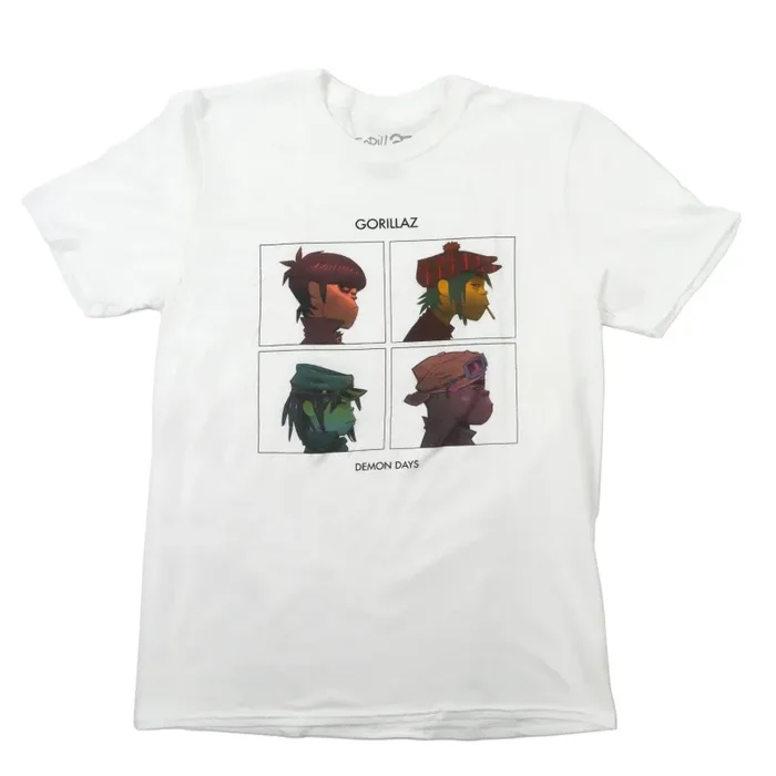 Gorillaz: Demon Days Shirt – White