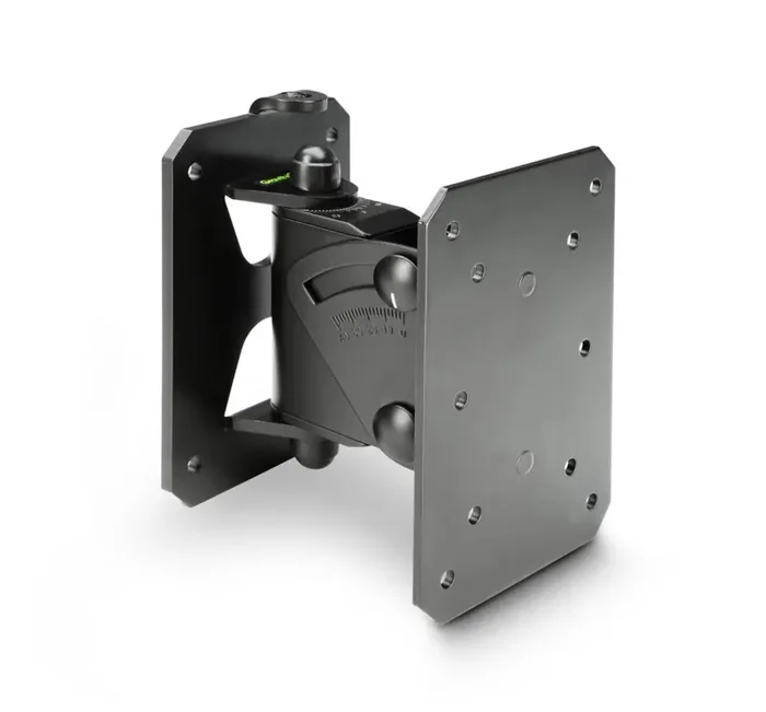 Gravity GSPWMBS20B, Tilt-and-Swivel Wall Mount for Speakers up to 20 kg – Black