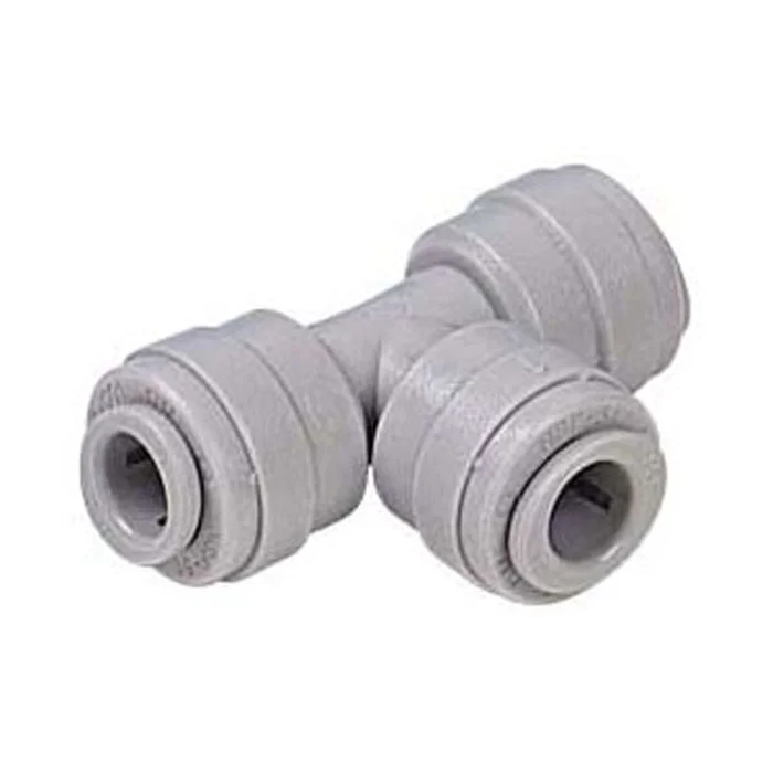 Gray DMfit Union Tee – 1/2″ x 1/2″ x 1/2″ Push-in