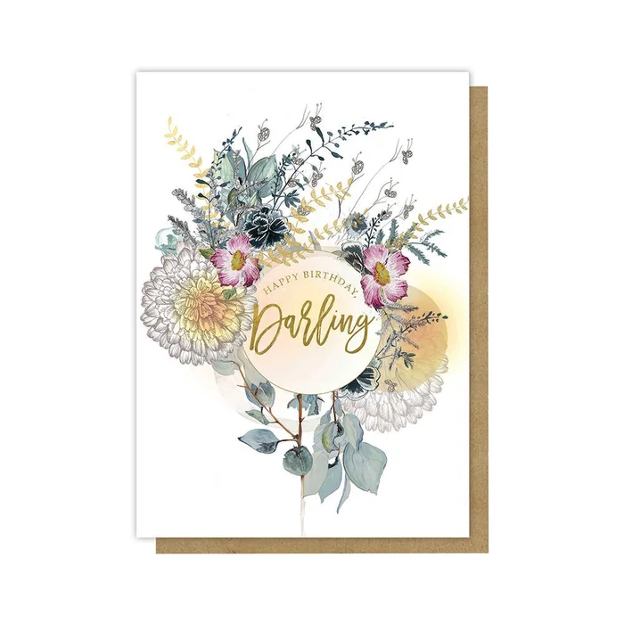 Greeting Card – Happy Birthday Darling