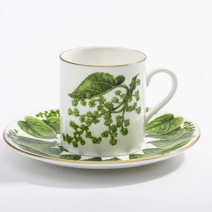 Halcyon Days Al Fresco Coffee Cup And Saucer