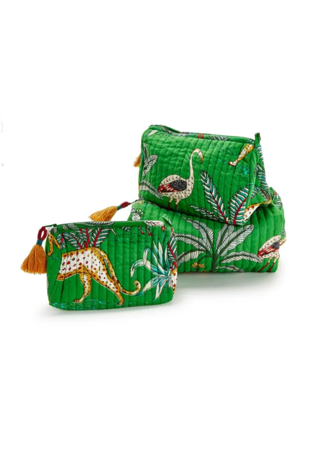 HAND BLOCK PRINTED POUCHES (LARGE)