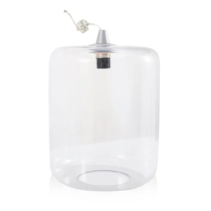 Hanging Clear Glass Jug Lamp