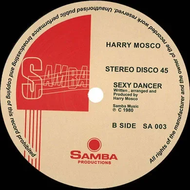 Harry Mosco: Step On / Sexy Dancer Vinyl 12″