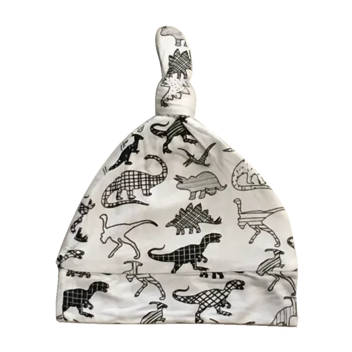 Hat (Single Knot) – White DIno