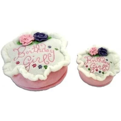 Haute Dog Toys Birthday Girl Small