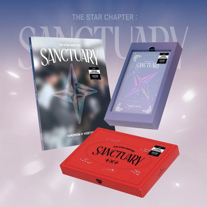 [HELLO82 POP-UP EXCLUSIVE] TOMORROW X TOGETHER (TXT) – THE STAR CHAPTER : SANCTUARY (3 VERSIONS)