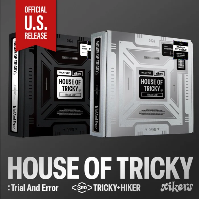 [HELLO82 POP UP EXCLUSIVE] XIKERS – HOUSE OF TRICKY : TRIAL AND ERROR (2 VERSIONS)