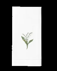 Henry Handwork Lily Of The Valley Botanical Hand Towel
