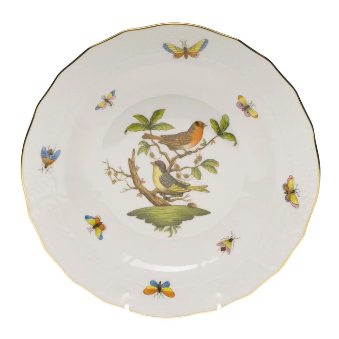 Herend Rothschild Bird Dessert Plate, Motif #3