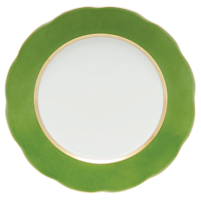 Herend Silk Ribbon Fern Service Plate
