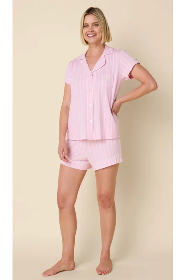 Heritage Stripe Short Set