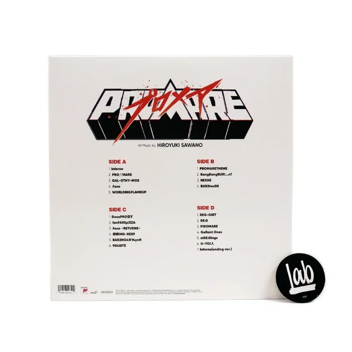 Hiroyuki Sawano: Promare Original Soundtrack (Colored Vinyl) Vinyl 2LP - Image 3