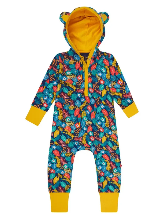 Hooded Playsuit – Tropic