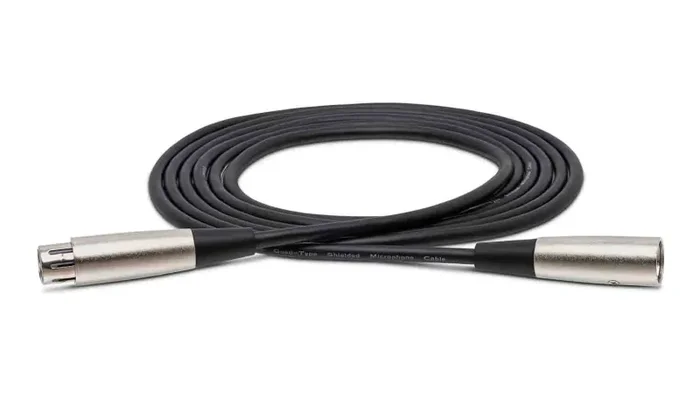 Hosa CMI-125, XLR3F to XLR3M Quad Microphone Cable – 25 Feet