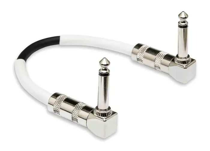 Hosa CPE-118, Right Angle to Right Angle Guitar Patch Cable – 18 Inch