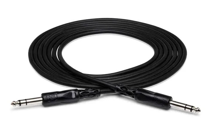 Hosa CSS-125, 1/4″ TRS to 1/4″ TRS Balanced Interconnect Cable – 25 Feet