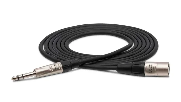 Hosa HSX-050, 1/4″ TRS to XLR3M Pro Balanced Interconnect Cable – 50 Feet