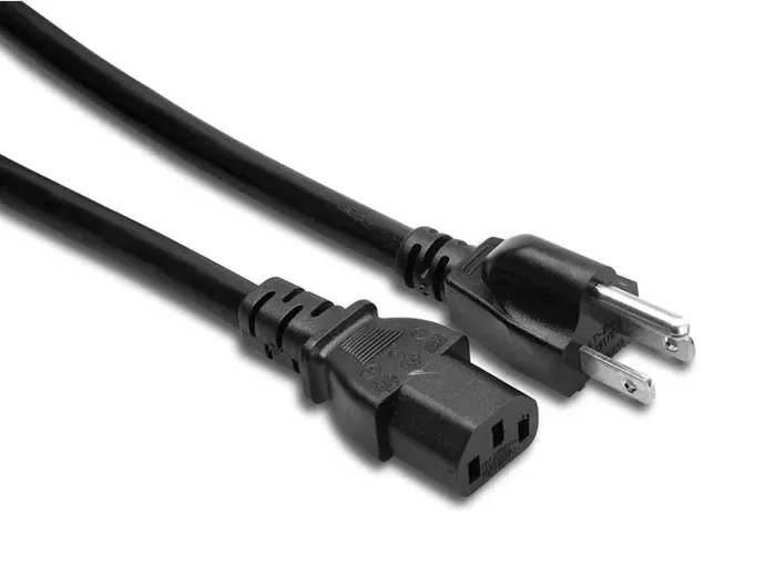 Hosa PWC-408, IEC C13 Power Cable – 8 Foot Supply