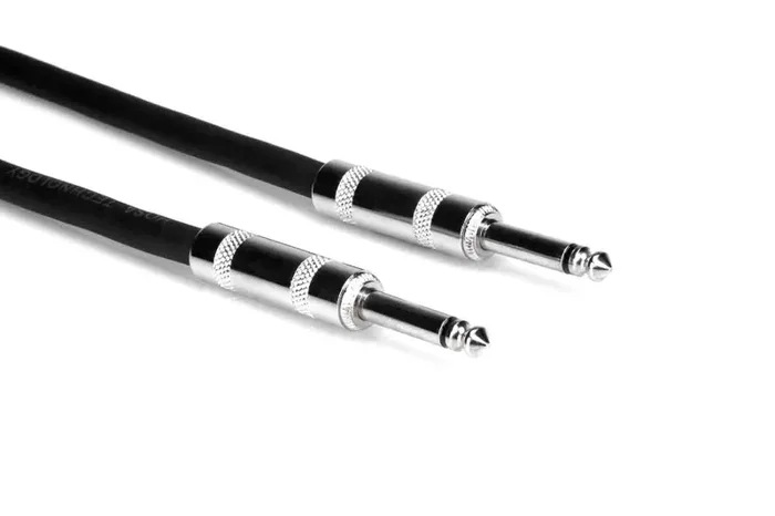 Hosa SKJ-603 Speaker Cable, 1/4 in TS to Same – 3 Feet Online Sale