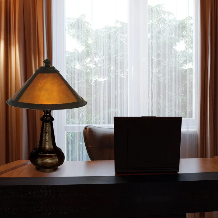 Hunter Mica Accent Table Lamp