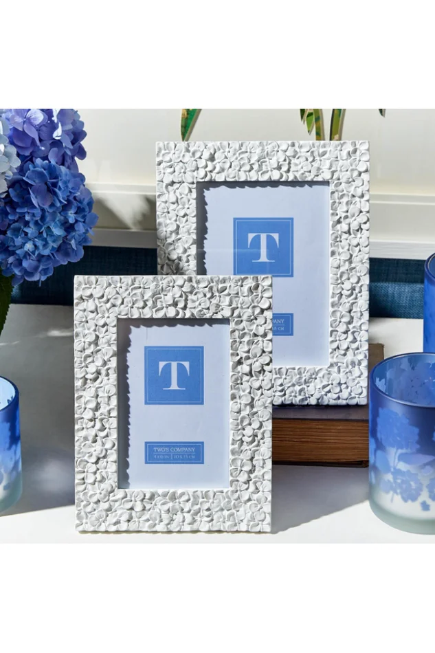 HYDRANGEA FLOWER PHOTO FRAME 4X6