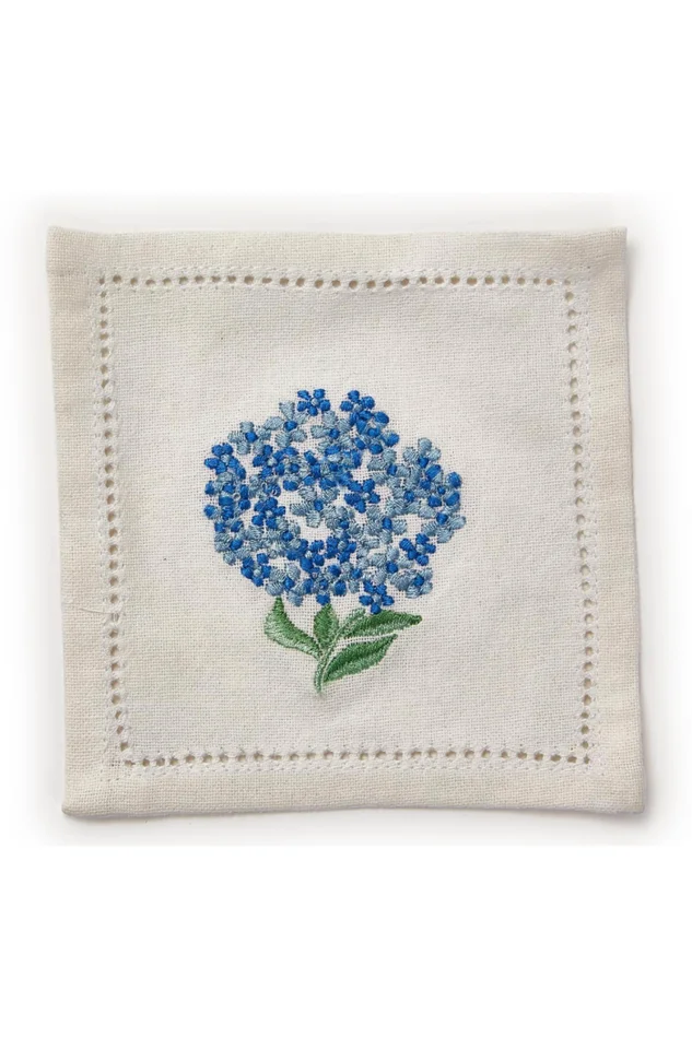 HYDRANGEA S/6 COCKTAIL NAPKINS