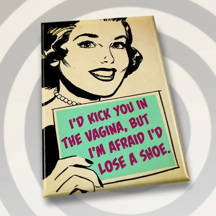 I’d kick you Magnet