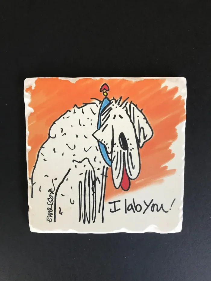 I lab you! Coaster