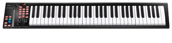 Icon Pro Audio IKEYBOARD6X with 61-Key MIDI DAW Controller