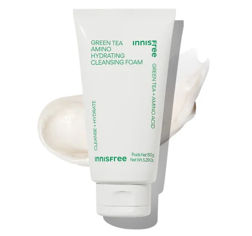 Innisfree Green Tea Amino Hydrating Cleansing Foam 150g