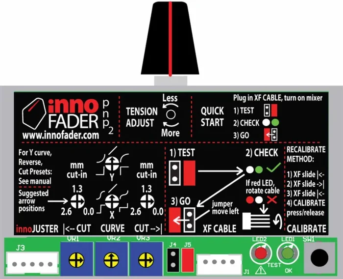 InnoFader PNP2 Upgrade Crossfader For VCA Mixers