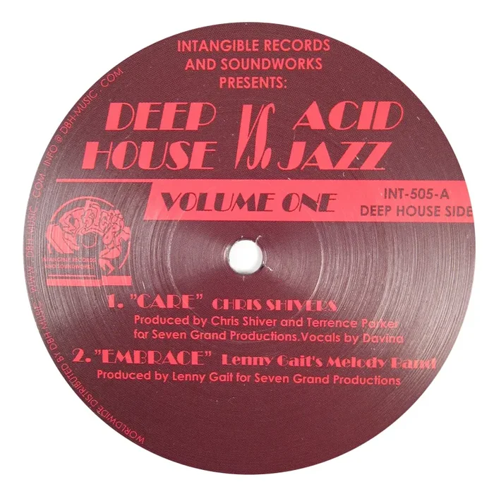 Intangible Records & Soundworks: Deep House Vs. Acid Jazz – Vol.1 Vinyl 12″ Online Hot Sale
