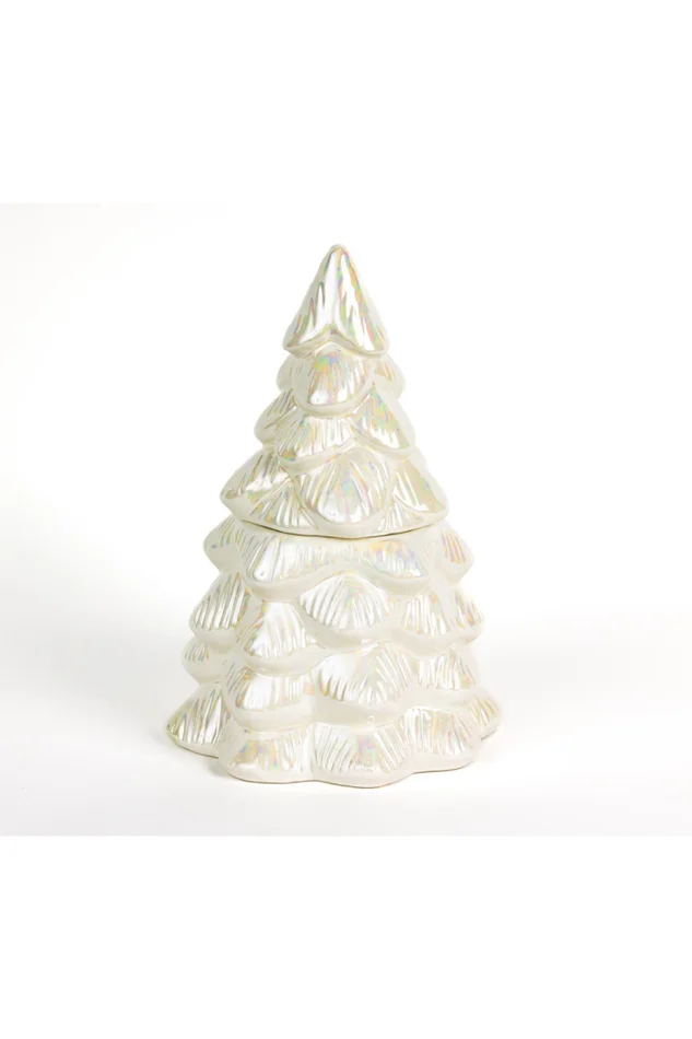 IRIDESCENT 2PC TREE SWEET GRACE CANDLE #070