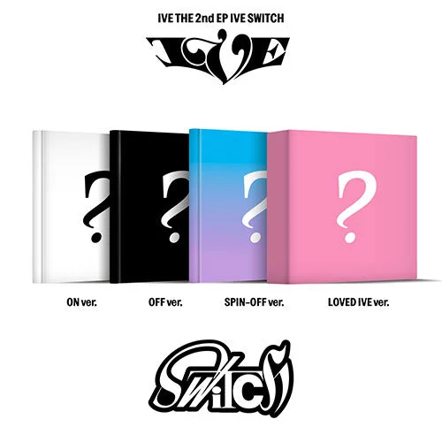 IVE 2nd Ep Album – IVE Switch (4 Version Set)