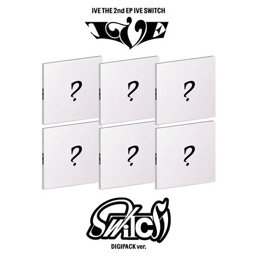 IVE 2nd Ep Album – IVE Switch Digipack Ver. Limited Edition (6 Version Set)