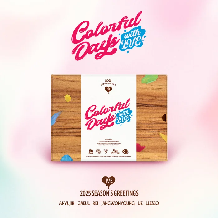 IVE – Colorful Days With IVE 2025 Season’s Greeting
