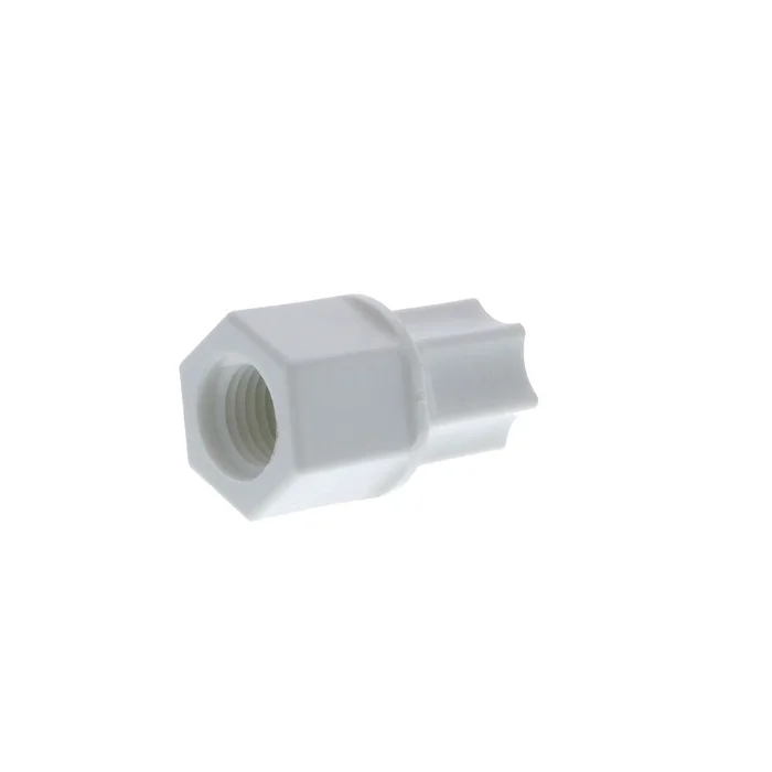 JACO 25-4-4-P-PG Polypropylene Female Connector 1/4 OD Tube x 1/4 FPT